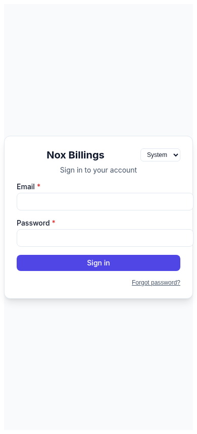 Nox Billings Android login
